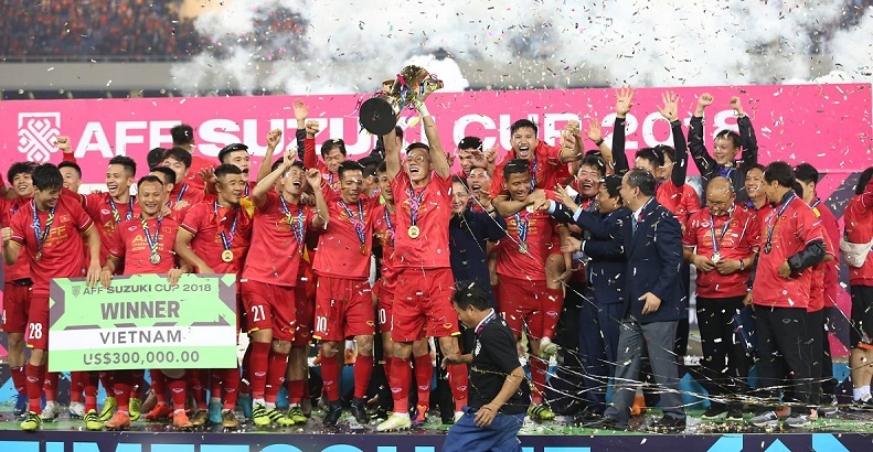 Việt Nam vô địch AFF Cup 2018: Căng thẳng, nghẹt thở rồi khóc òa...