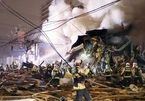 Cảnh tượng tan hoang sau vụ nổ nhà hàng tại Nhật Bản