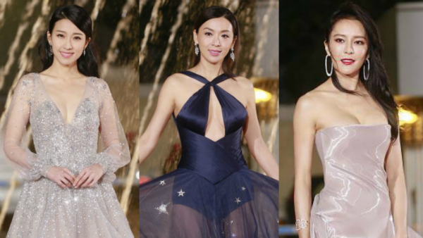 Dàn sao nữ TVB diện váy gợi cảm trên thảm đỏ