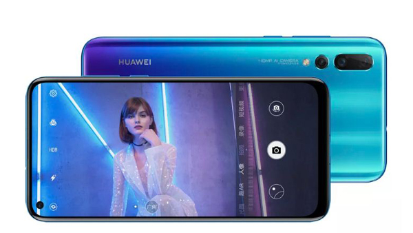 Huawei ra mắt Nova 4 với màn hình đục lỗ và camera 48 Mpx