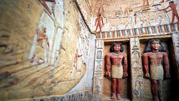 Phát hiện lăng mộ Ai Cập như mới sau hàng nghìn năm