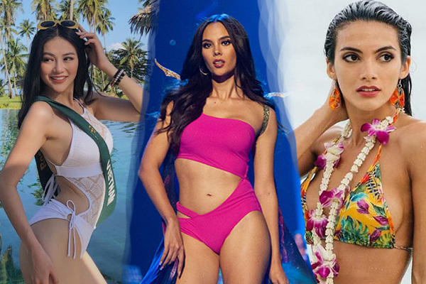 So vẻ nóng bỏng của 6 nữ hoàng sắc đẹp năm 2018