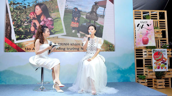 Táo Aomori Nhật Bản lên kệ siêu thị Việt