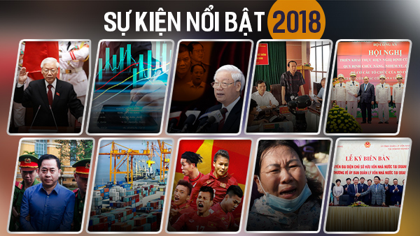 10 sự kiện nổi bật năm 2018