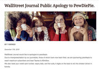 Tờ Wall Street Journal bị hack, đăng lời xin lỗi PewDiePie