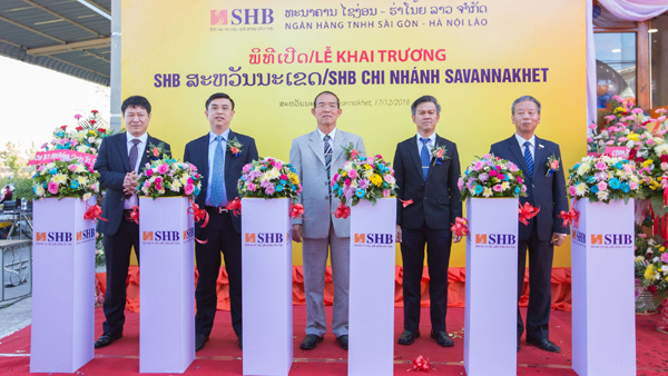 SHB khai trương thêm chi nhánh ở Lào