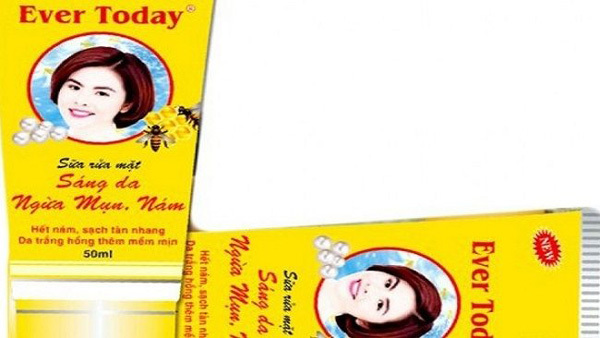 Thu hồi sữa rửa mặt Ever Today do nhiễm khuẩn