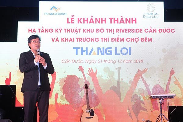 Khánh thành hạ tầng kỹ thuật dự án Thắng Lợi Riverside Market