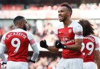 Aubameyang lập cú đúp, Arsenal bỏ túi 3 điểm