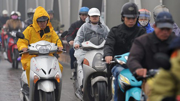 Dự báo thời tiết 23/12: Miền Bắc mưa rét, có nơi 10 độ