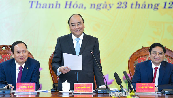 Thủ tướng: Thanh Hóa cần có tầm nhìn “tứ sơn”