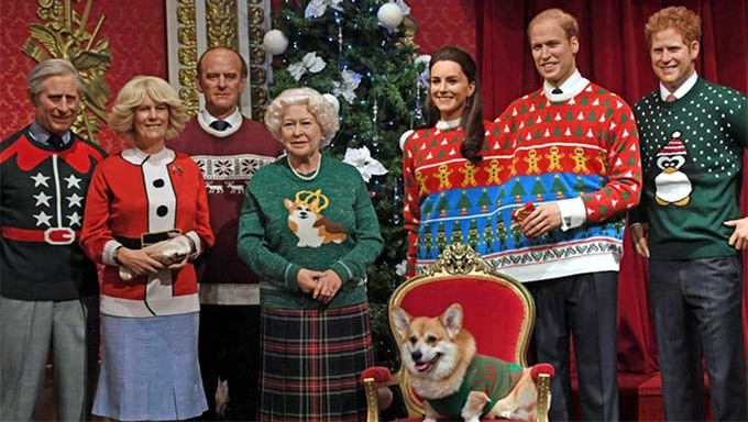 Giáng sinh độc đáo của Hoàng gia Anh