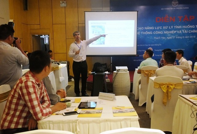 Cục ATTT tổ chức diễn tập ứng phó nhanh với tình huống tấn công mạng