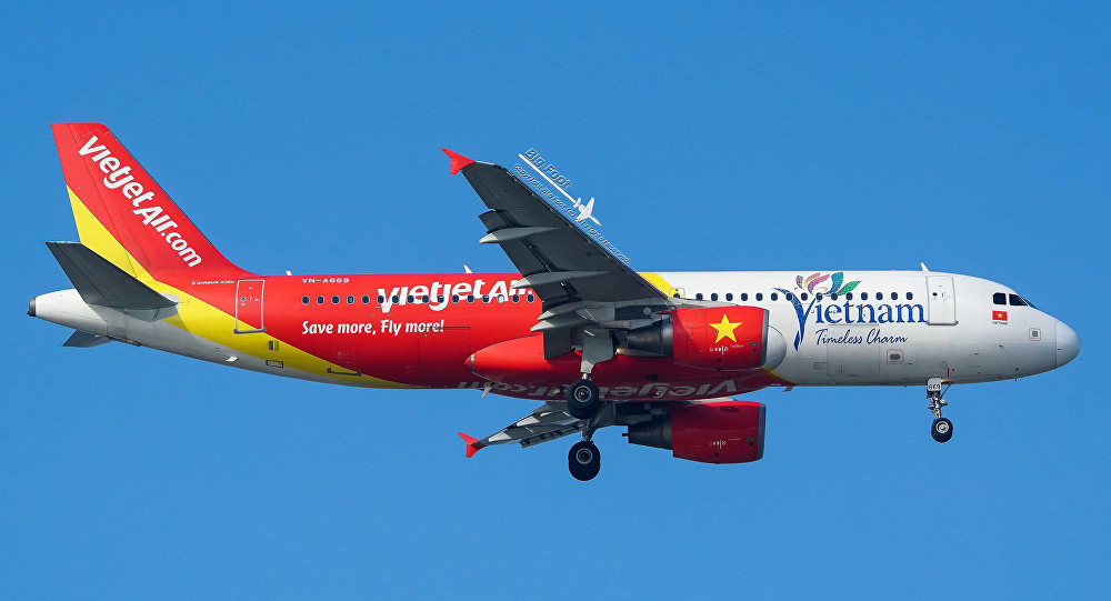Máy bay Vietjet Air hạ cánh khẩn cấp xuống Đài Loan