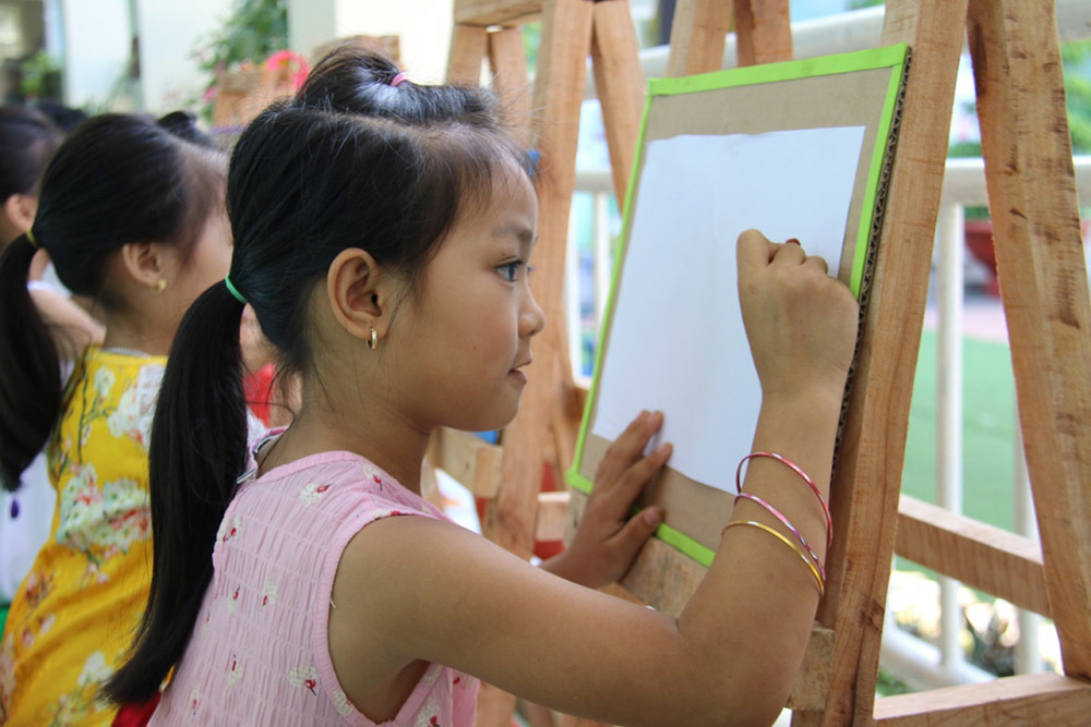 Ngỡ ngàng những trường mầm non 