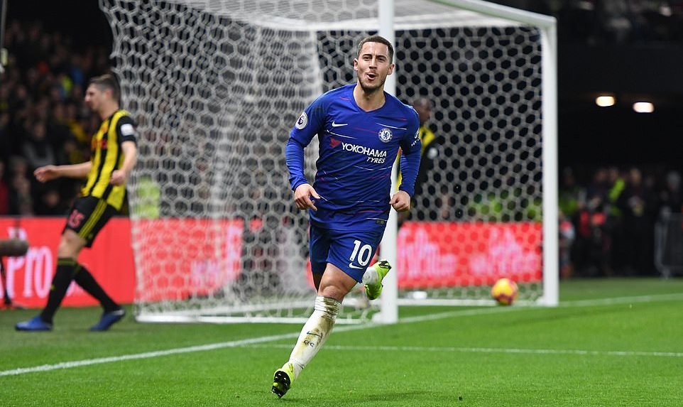 Hazard hóa người hùng, Chelsea thắng nghẹt thở Watford