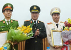 Trao quyết định bổ nhiệm, nghỉ hưu 2 Phó GĐ công an Hà Nội