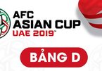 Lịch phát sóng trực tiếp Asian Cup 2019 của VTV