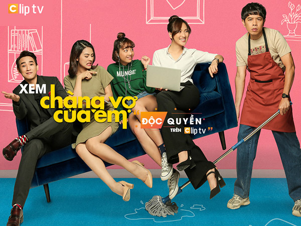 ‘Chàng vợ của em’ phát hành độc quyền trên Clip TV