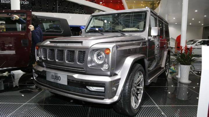 Cận cảnh BAIC BJ80 - mẫu SUV Trung Quốc giống hệt Mercedes G-Class