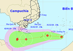 Thêm vùng áp thấp khả năng thành bão trên Biển Đông, hướng về Cà Mau