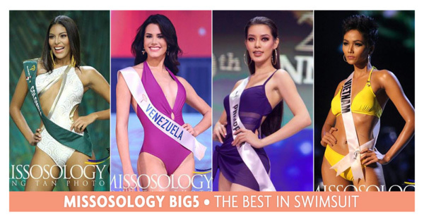 H'Hen Niê lọt Top 5 Hoa hậu diễn bikini nóng bỏng nhất 2018