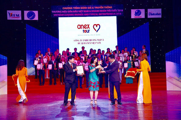 Anex Việt Nam nhận giải Thương hiệu dẫn đầu
