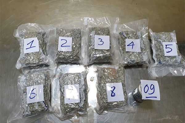 Chiêu giấu ma tuý tinh vi đánh lừa cả chó nghiệp vụ ở sân bay
