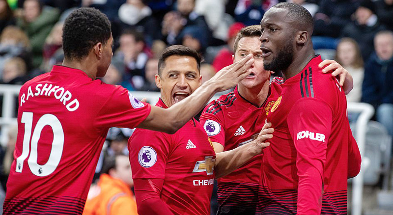 Xem video bàn thắng Newcastle 0-2 MU