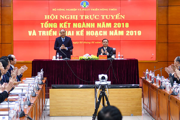 Thủ tướng dự hội nghị triển khai nhiệm vụ 2019 của Bộ NN&PTNT