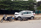 Hà Nội: Ô tô tông liên hoàn, 2 vợ chồng chết thảm trên đường đi ăn cỗ về