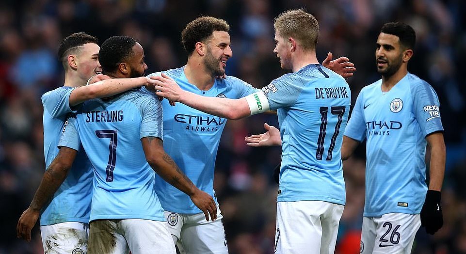 Man City đại thắng 7-0 ở vòng 3 FA Cup