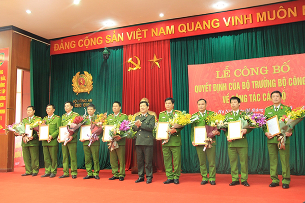 Bổ nhiệm 9 Phó Thủ trưởng Cơ quan thi hành án hình sự