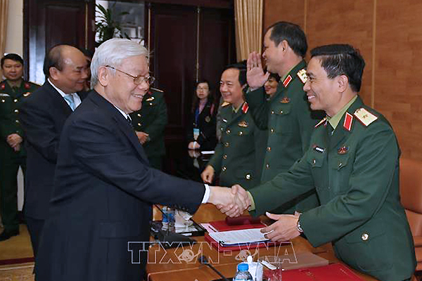 Tổng bí thư, Chủ tịch nước chủ trì hội nghị Quân ủy Trung ương