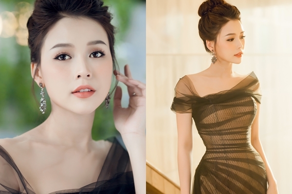 Sam đẹp mong manh, quyến rũ với đầm xuyên thấu