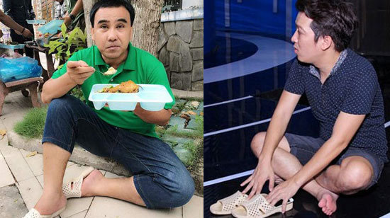 Quyền Linh, Trường Giang tiết lộ lý do ngồi xe sang vẫn đi dép tổ ong