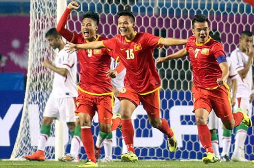 Bóng đá Việt Nam từng vùi dập Iran 4-1 tại ASIAD