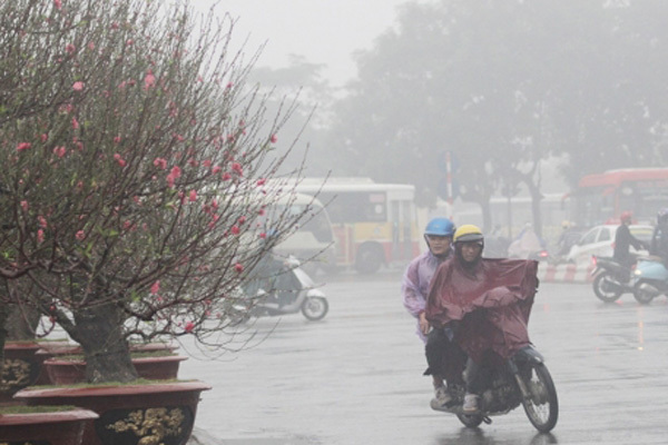 Thời tiết 3 ngày tới: Hà Nội chìm trong mưa rét