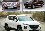 Giá 1,2 tỷ: Soi độ cạnh tranh Hyundai Santa Fe, Nissan Terra, Toyota Fortuner