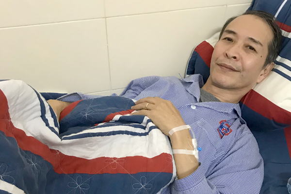 Kĩ sư Nhật Bản không về nước, ở lại Việt Nam điều trị ung thư