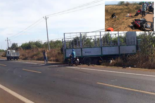 Vụ xe tải tông chết 3 người: Cô dâu dang dở ngày cưới