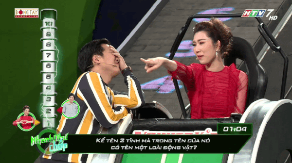 Trường Giang bất lực trước 'ác nữ' Thúy Ngân tại Nhanh như chớp