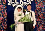 Nhìn 'ảnh cưới' của Thảo Vân, Công Lý phản ứng bất ngờ
