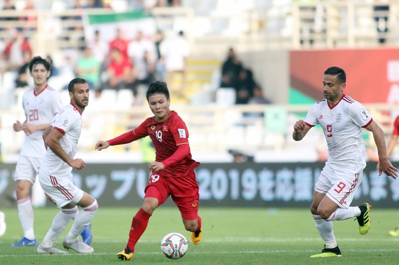 Danh sách các đội vào vòng 1/8 Asian Cup 2019