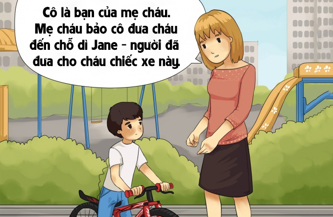 Dạy con nhận ra dấu hiệu của kẻ bắt cóc trẻ em