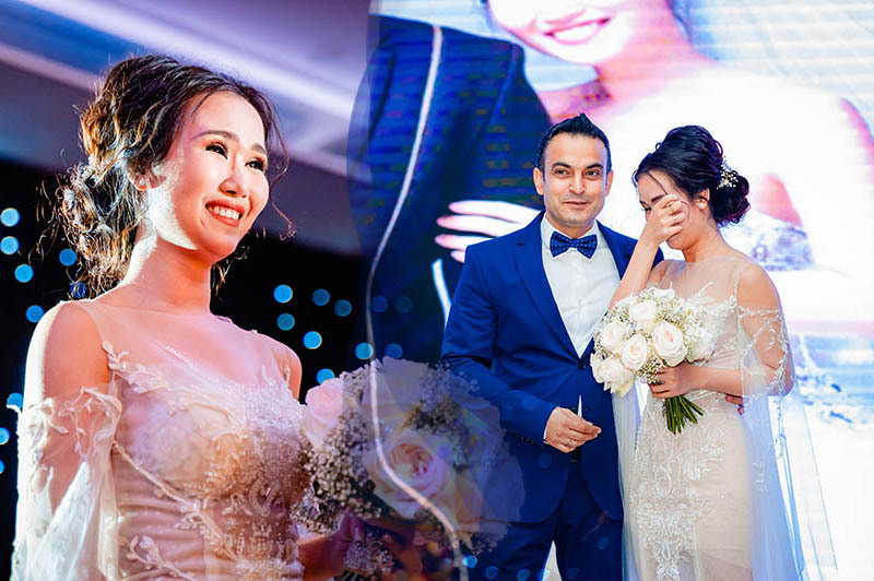 Võ Hạ Trâm hát trong đám cưới với chồng Ấn Độ hơn 12 tuổi