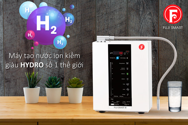Máy tạo nước ion kiềm giàu Hydro Fuji Smart cho doanh nhân