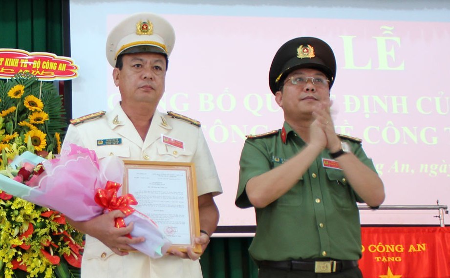 Bộ trưởng Công an bổ nhiệm Phó giám đốc Công an tỉnh