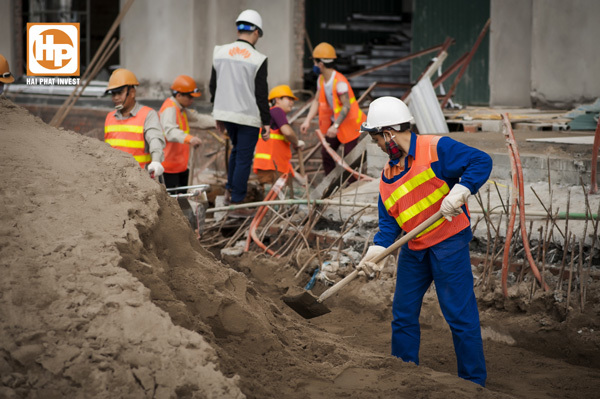 Những công trường hối hả ngày giáp Tết