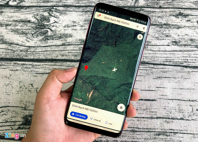 Thực hư hình ảnh máy bay MH370 xuất hiện ở đỉnh Bạch Mã trên Google Maps